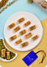 Milk Cake, Samosa Sweets Combo Gift Pack